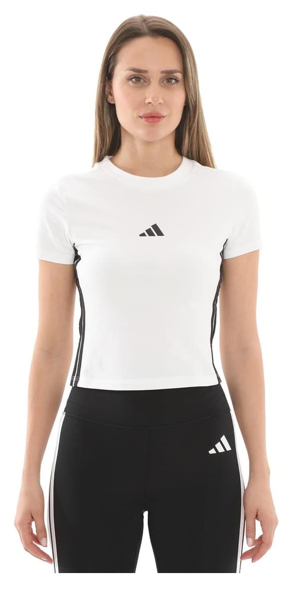 تیشرت زنانه adidas Baby T سفید مدل JE1239-K تیشرت زنانه adidas Baby T سفید مدل JE1239-K