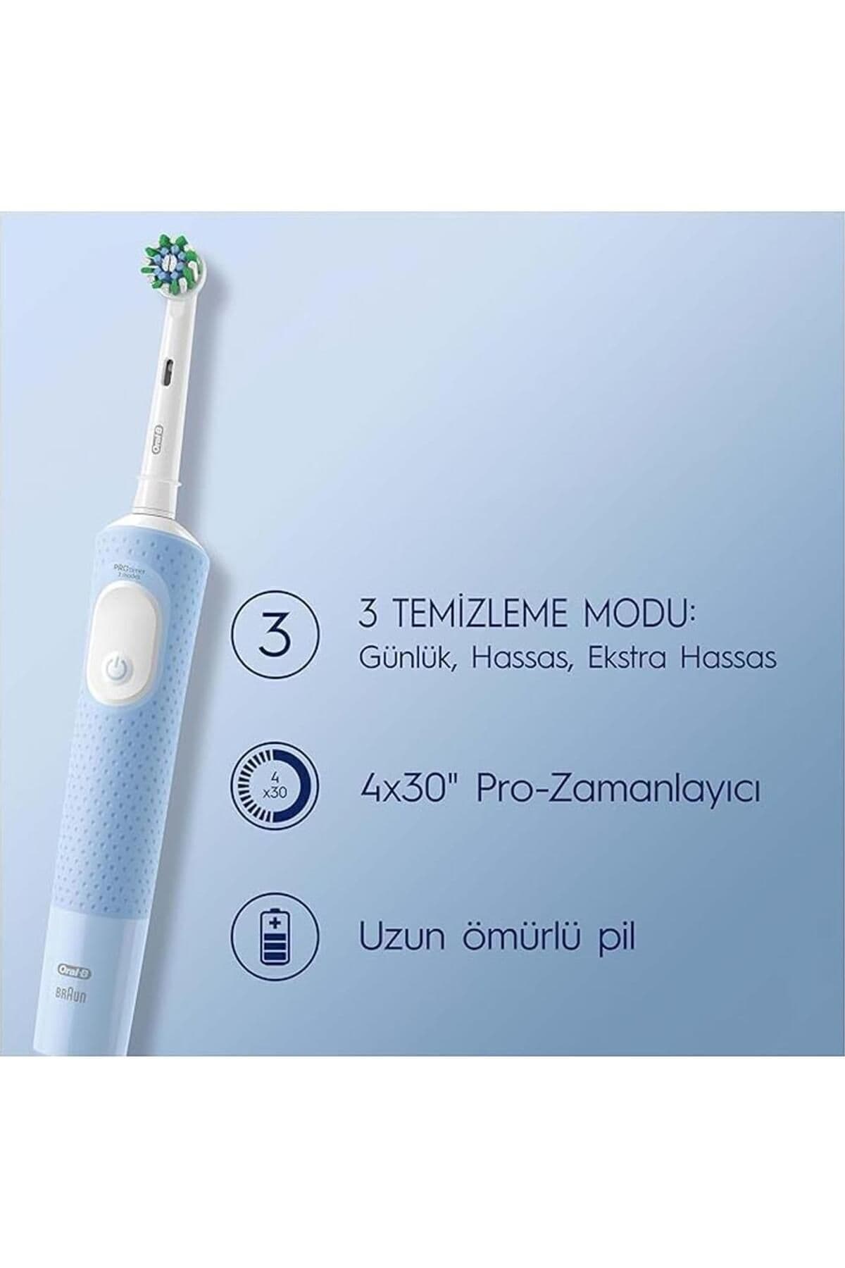 مسواک شارژی Oral-B VITALITY PRO آبی مسواک شارژی Oral-B VITALITY PRO آبی