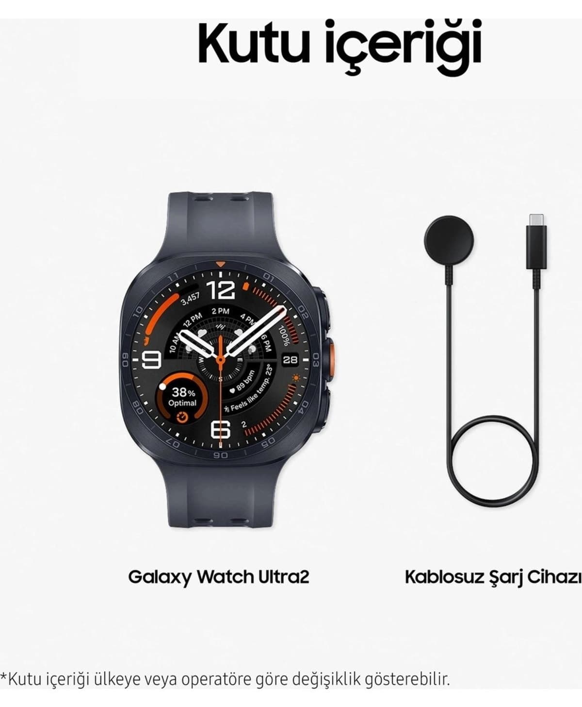 ساعت هوشمند Samsung Galaxy Watch Ultra2 خاکستری تیتانیومی بلوتوث ساعت هوشمند Samsung Galaxy Watch Ultra2 خاکستری تیتانیومی بلوتوث