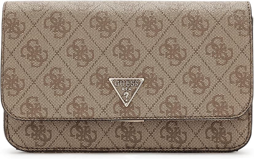 کیف دوشی زنانه GUESS با فلپ و ارگانایزر مدل Noelle II کیف دوشی زنانه GUESS با فلپ و ارگانایزر مدل Noelle II