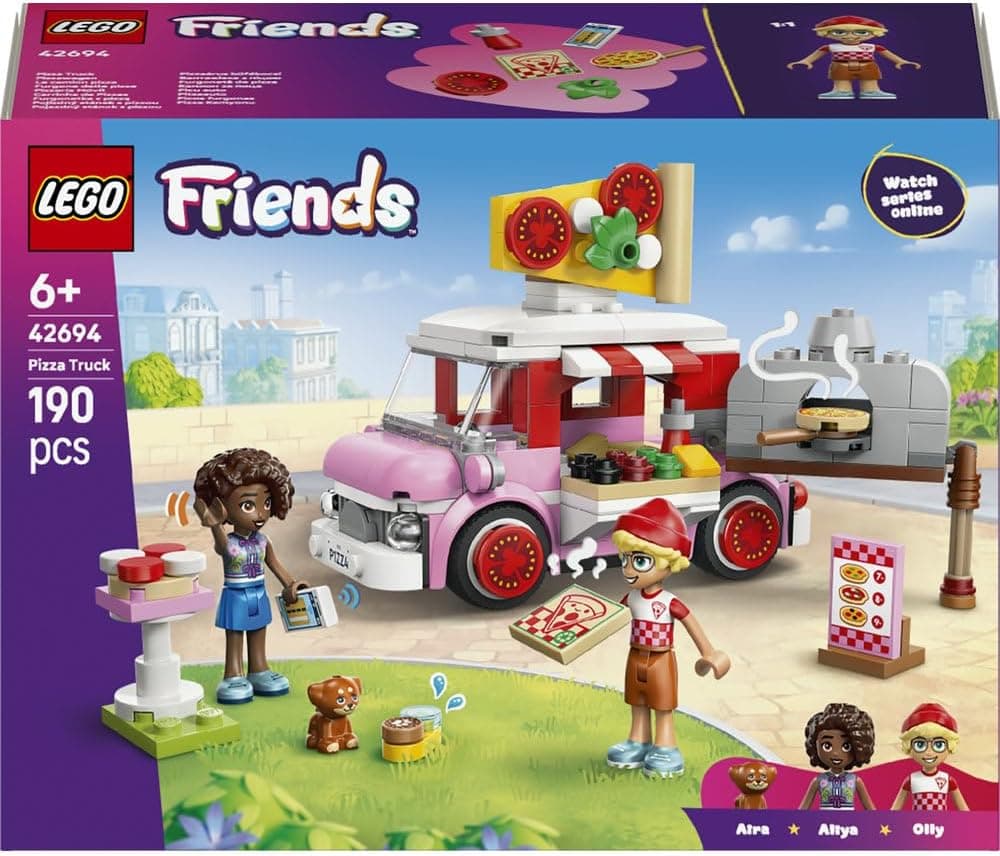 لگو Friends کامیون پیتزا مدل 42694 لگو Friends کامیون پیتزا مدل 42694