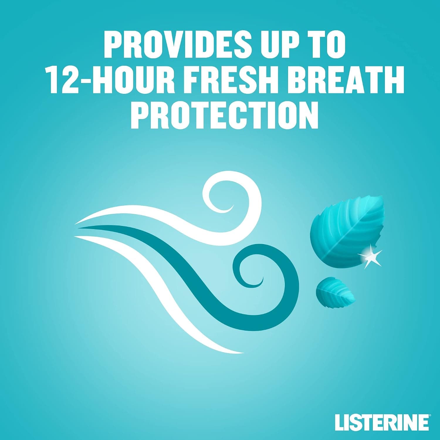 دهانشویه Listerine با طعم نعناع خنک، 6X 500ml، آبی دهانشویه Listerine با طعم نعناع خنک، 6X 500ml، آبی
