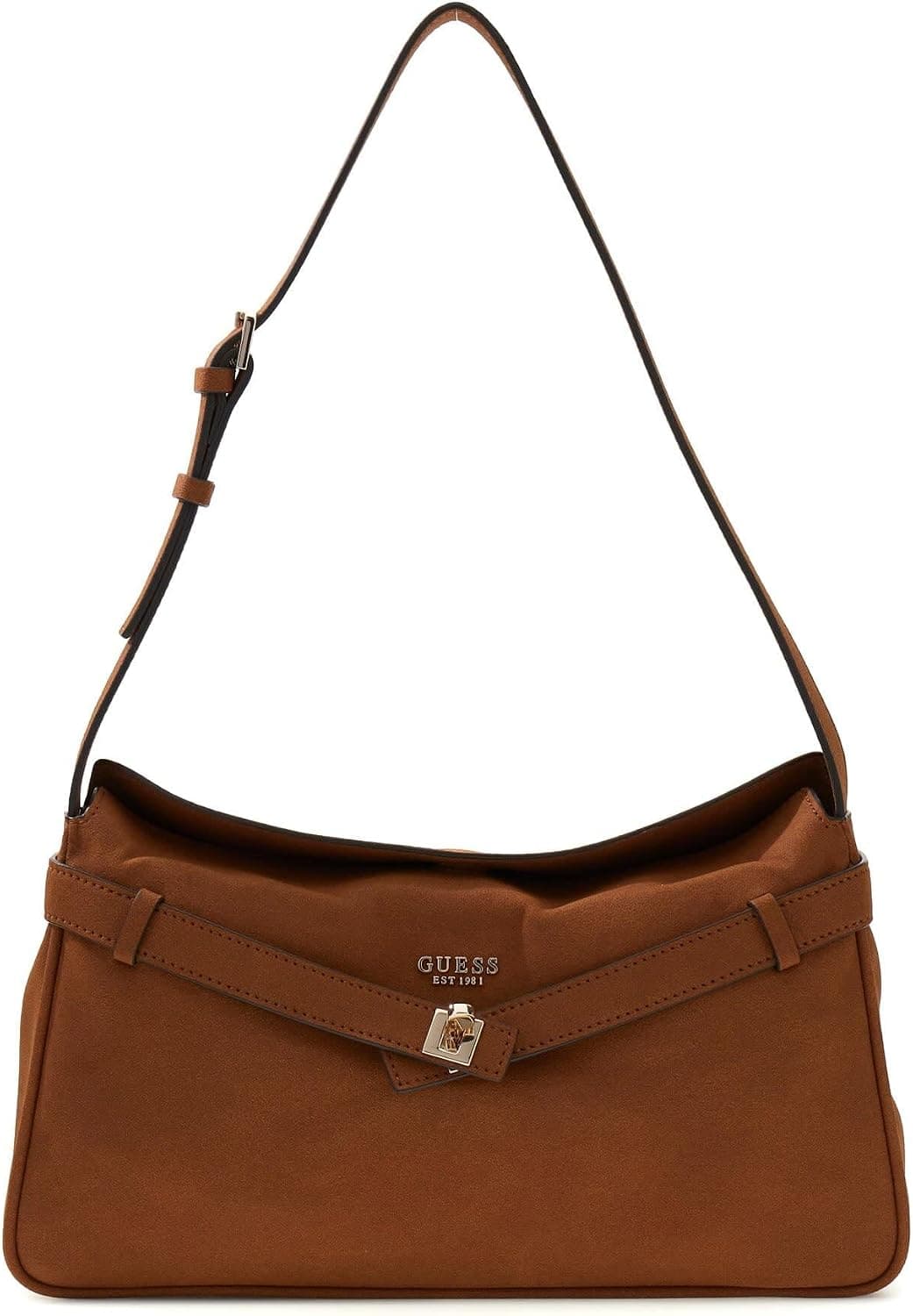 کیف دوشی زنانه GUESS Ella قهوهای مدل HWSG9754180 کیف دوشی زنانه GUESS Ella قهوهای مدل HWSG9754180