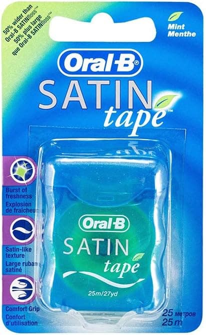 نخ دندان Procter & Gamble Oral-B ساتنتیپ مدل Satin Tape 25 m نخ دندان Procter & Gamble Oral-B ساتنتیپ مدل Satin Tape 25 m