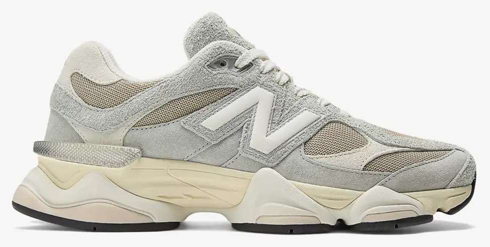 کفش ورزشی زنانه New Balance مدل 9060 خاکستری کفش ورزشی زنانه New Balance مدل 9060 خاکستری