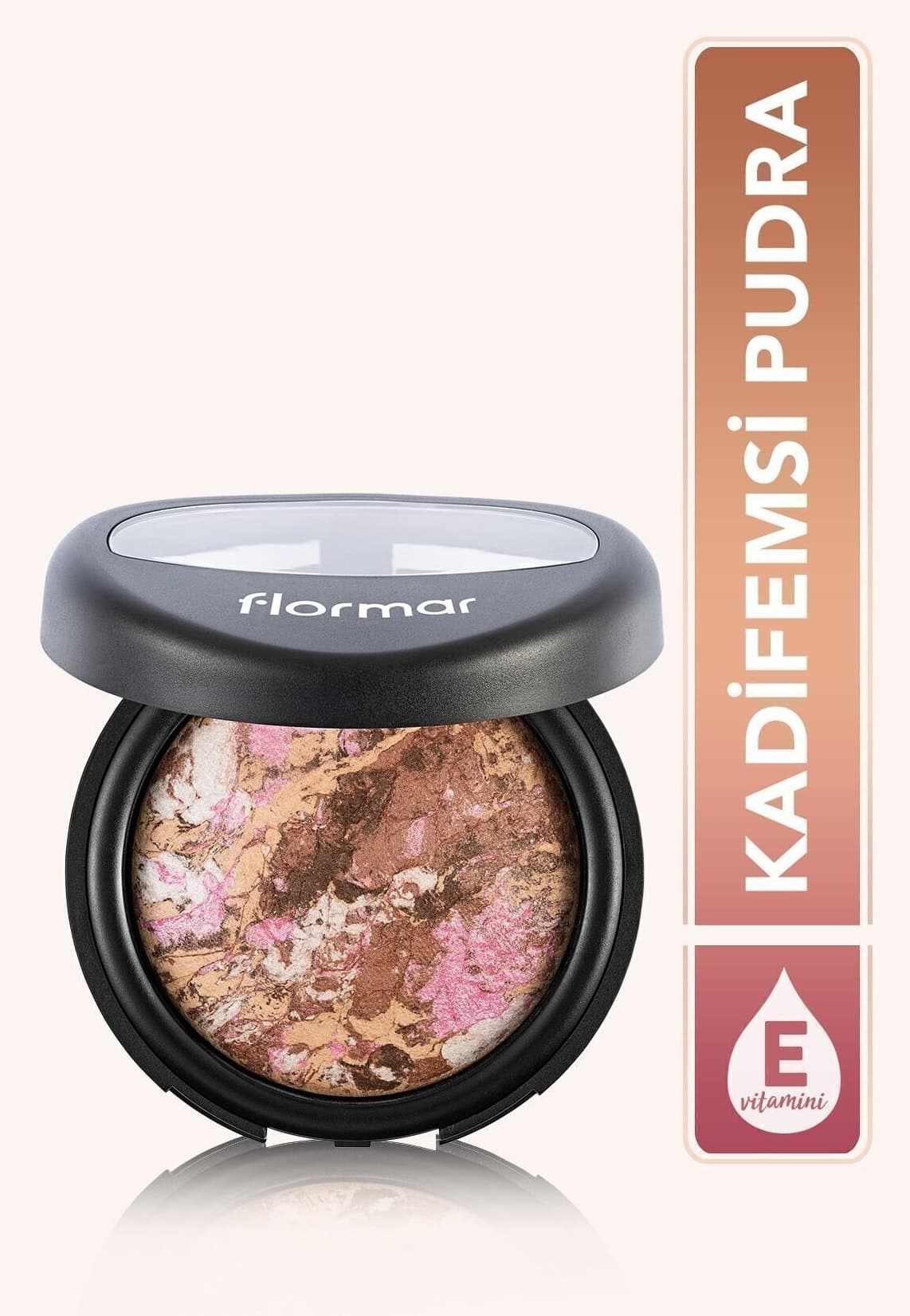 پودر Flormar Baked مرمری بژ طلایی مدل 22 پودر Flormar Baked مرمری بژ طلایی مدل 22