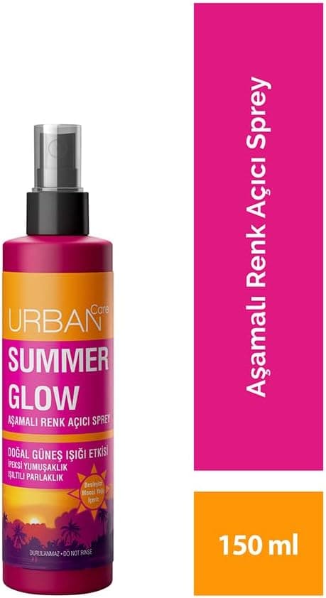 اسپری روشنکننده تدریجی مو Urban Care Summer Glow 150 ml وگان اسپری روشنکننده تدریجی مو Urban Care Summer Glow 150 ml وگان