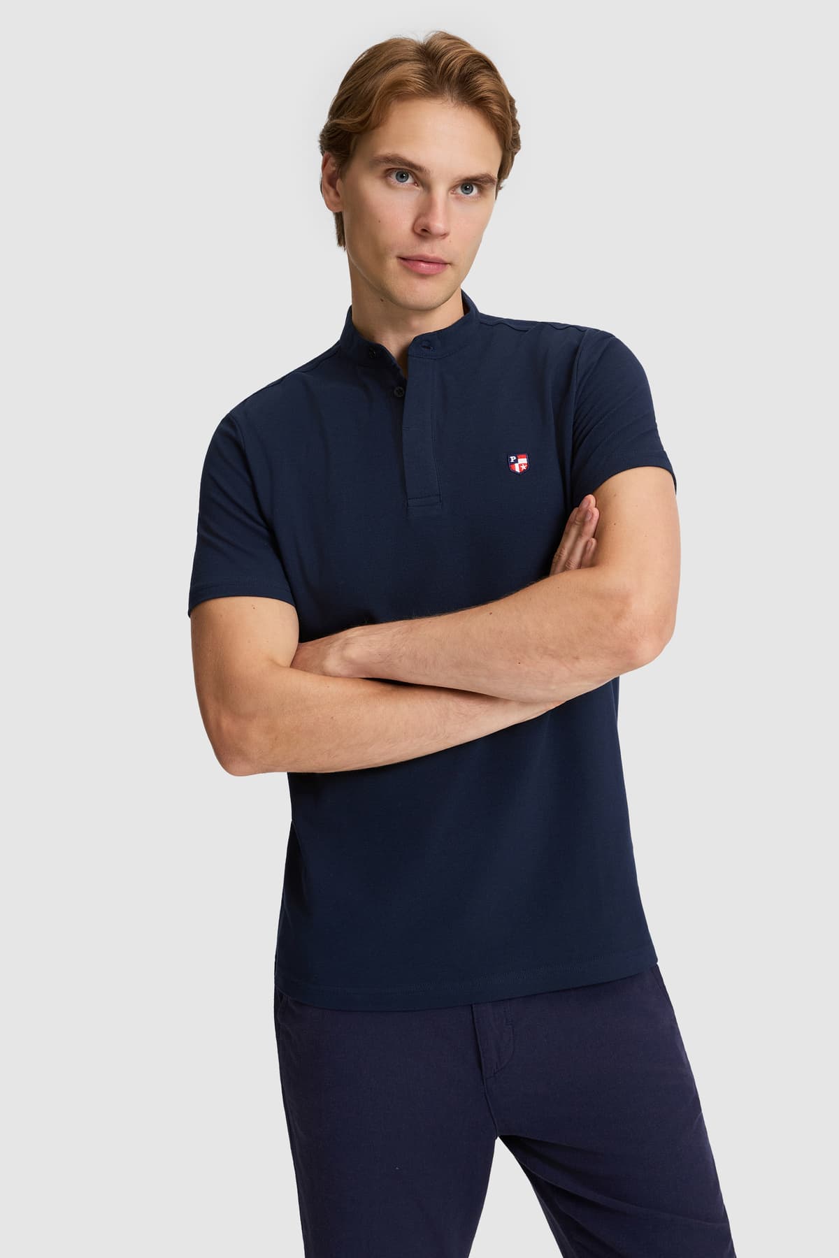 تیشرت مردانه U.S. Polo Assn. سرمهای فیت رگولار یقه هاکیم مدل 50326980-VR033 تیشرت مردانه U.S. Polo Assn. سرمهای فیت رگولار یقه هاکیم مدل 50326980-VR033
