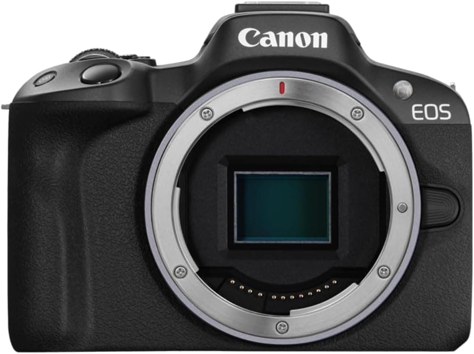 دوربین بدون آینه Canon EOS R50 مشکی با لنز RF-S 18-45mm F4.5-6.3 IS STM دوربین بدون آینه Canon EOS R50 مشکی با لنز RF-S 18-45mm F4.5-6.3 IS STM