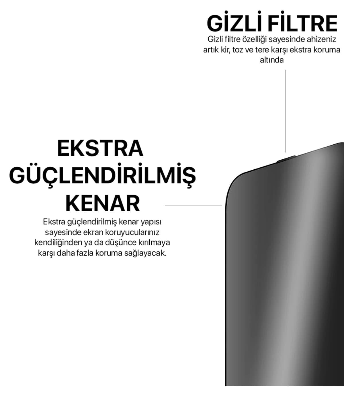 محافظ صفحه نمایش EVAX شیشه تمپرد 6D مدل Shield Hayalet iPhone 16 Pro Max محافظ صفحه نمایش EVAX شیشه تمپرد 6D مدل Shield Hayalet iPhone 16 Pro Max