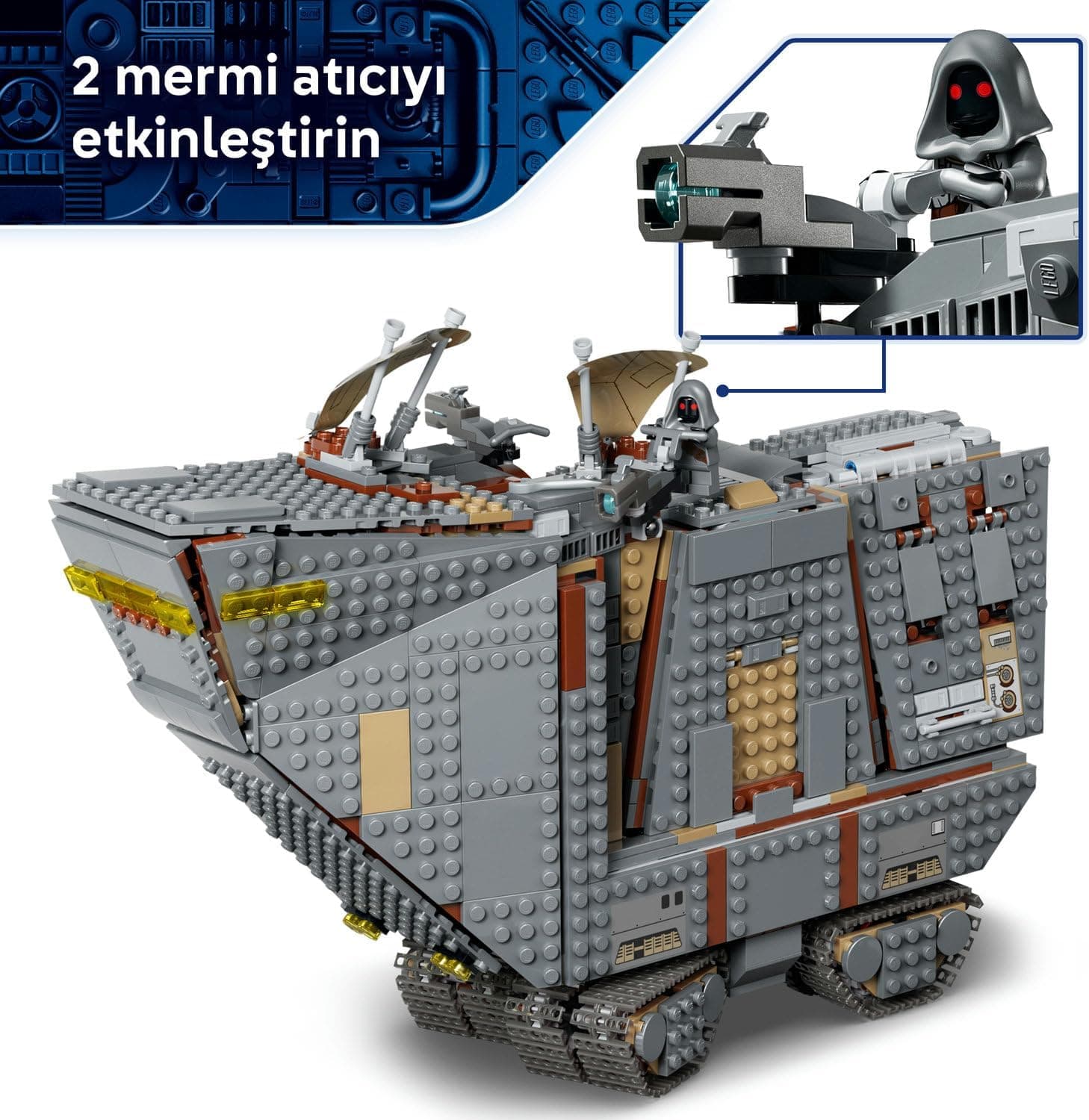 مهندسی LEGO Star Wars لگو وسیله نقلیه بیابانی و Mudhorn 75453 مهندسی LEGO Star Wars لگو وسیله نقلیه بیابانی و Mudhorn 75453