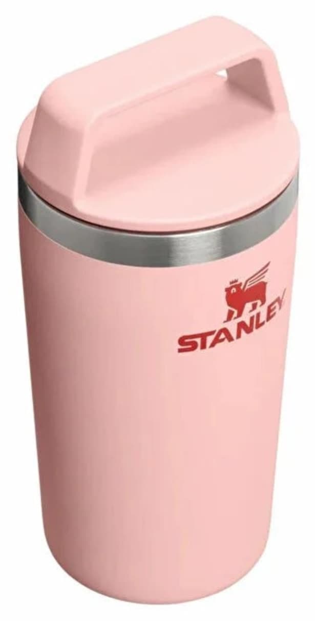 ماگ سفری Stanley Cafe-To-Go 0.35L / 12oz رنگ گل هلویی ماگ سفری Stanley Cafe-To-Go 0.35L / 12oz رنگ گل هلویی