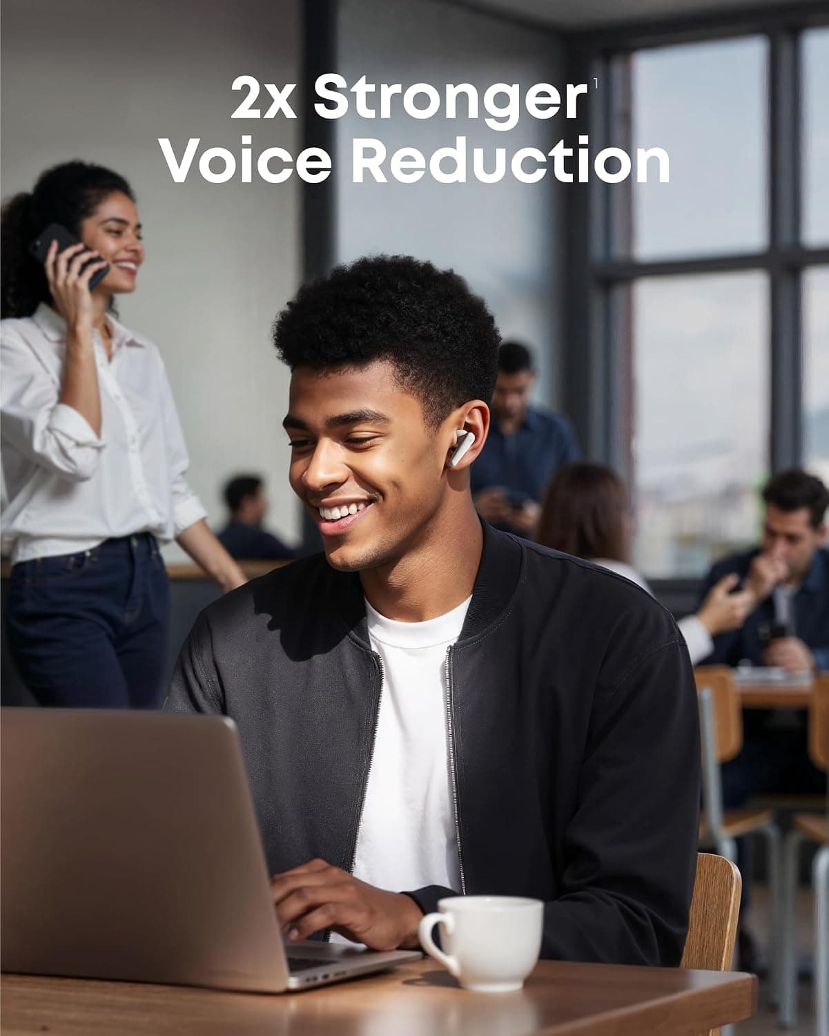 ایرباد soundcore by Anker با حذف نویز فعال مدل Liberty 5 ایرباد soundcore by Anker با حذف نویز فعال مدل Liberty 5