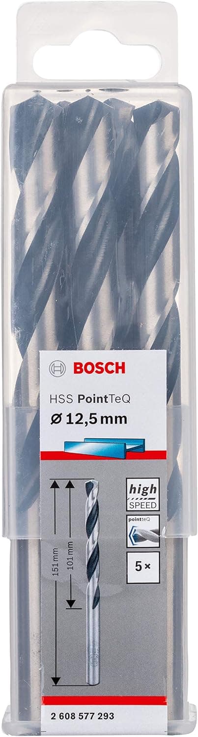 مته فلزی BOSCH اچاساس PointTeQ مطابق DIN 338 سایز 2,5 X 30 57 mm مدل 2608577193 مته فلزی BOSCH اچاساس PointTeQ مطابق DIN 338 سایز 2,5 X 30 57 mm مدل 2608577193
