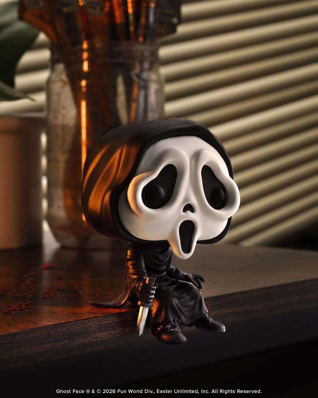 فیگور کلکسیونی Funko POP! چهره شبح (نشسته) فیگور کلکسیونی Funko POP! چهره شبح (نشسته)