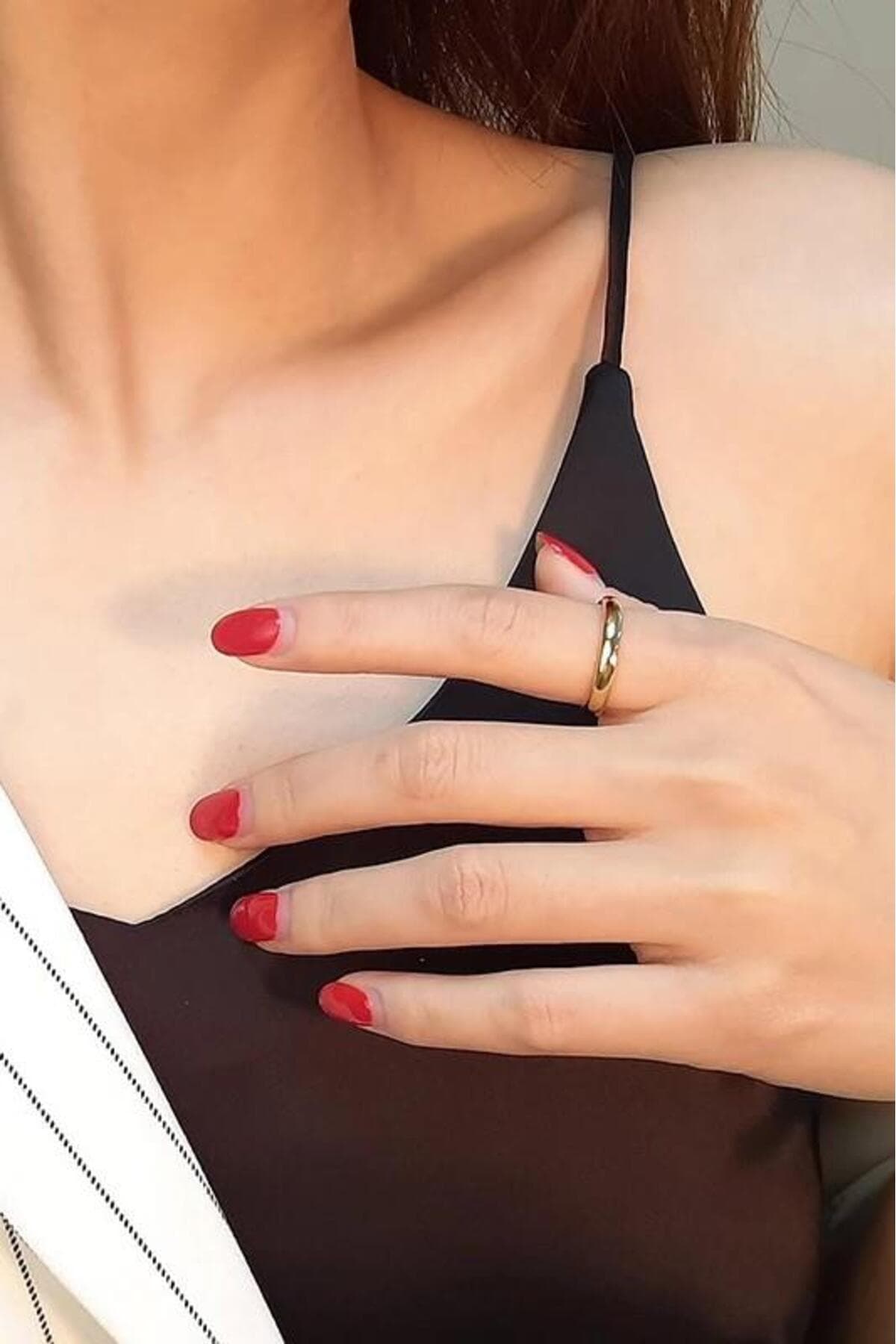 حلقه ازدواج استیل زنانه مردانه یونیسکس Takı Dükkanı باریک براق محدب 3mm مدل cl27 حلقه ازدواج استیل زنانه مردانه یونیسکس Takı Dükkanı باریک براق محدب 3mm مدل cl27