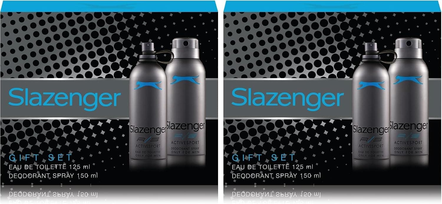 ست ادو تویلت Slazenger Active Sport آبی 125+150 ml ست ادو تویلت Slazenger Active Sport آبی 125+150 ml