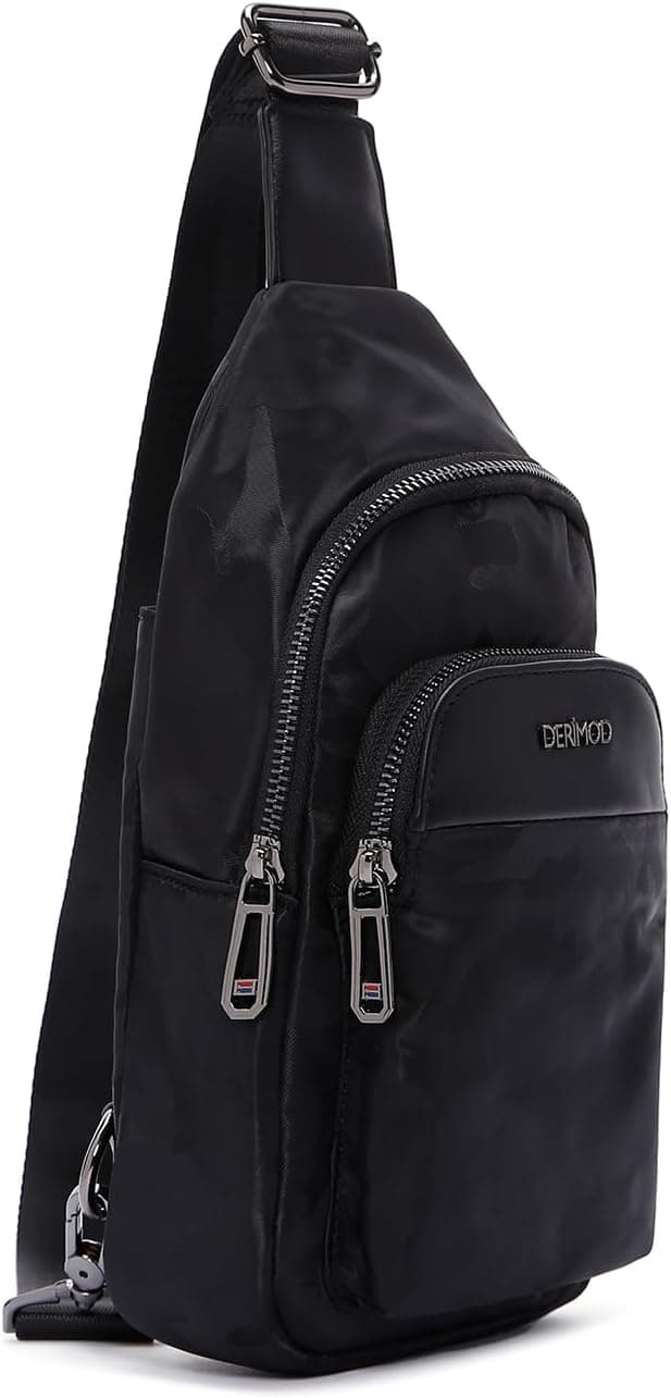 کیف مردانه Derimod مشکی کراس بادی مدل 22WBD32006F کیف مردانه Derimod مشکی کراس بادی مدل 22WBD32006F