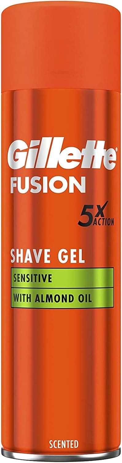 ژل اصلاح Gillette مدل Fusion 5 Ultra حساس 200 mL ژل اصلاح Gillette مدل Fusion 5 Ultra حساس 200 mL