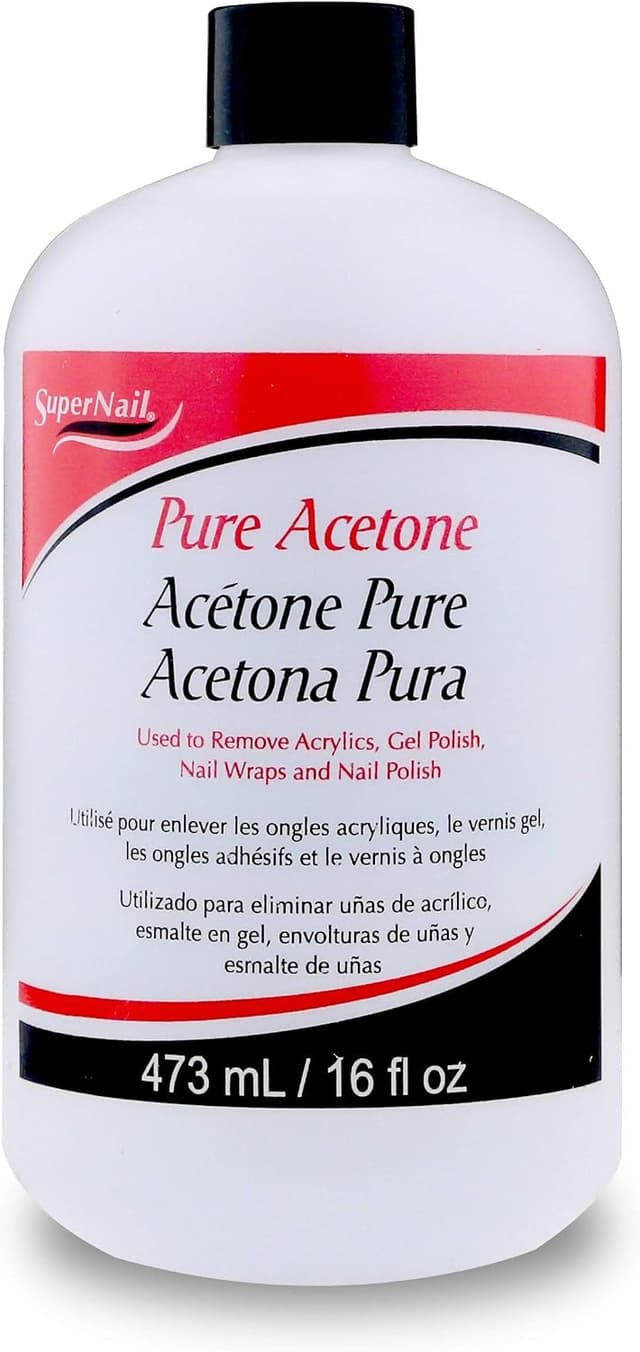 استون SuperNail خالص 16 Fl Oz استون SuperNail خالص 16 Fl Oz