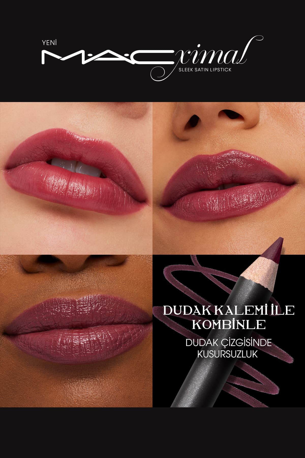 رژ لب Mac ساتن M·A·Cximal Mini Sleek Brick-O-La رژ لب Mac ساتن M·A·Cximal Mini Sleek Brick-O-La