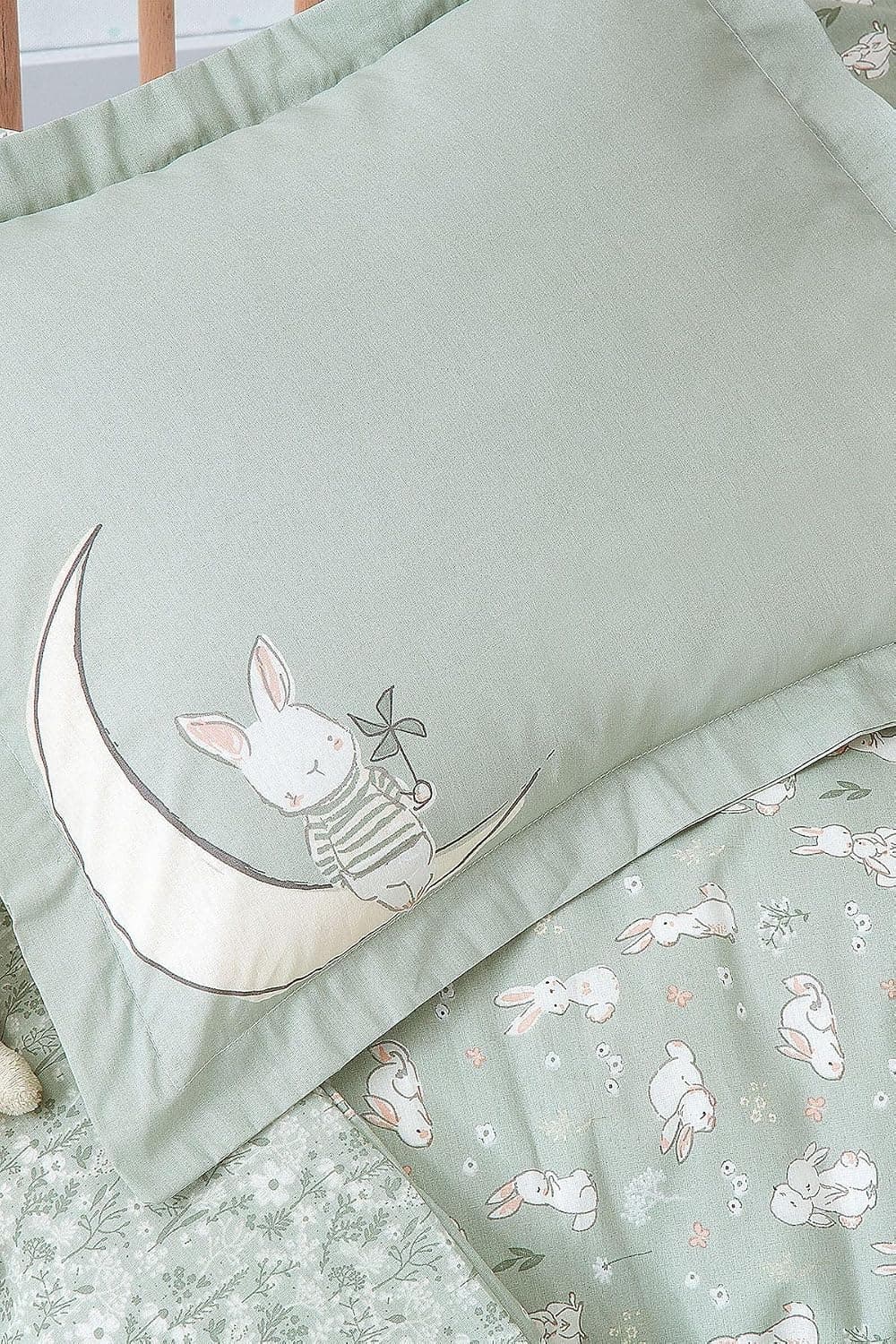 ست روتختی نوزاد Yataş Mini Rabbit رانفورس 100 x 150 ست روتختی نوزاد Yataş Mini Rabbit رانفورس 100 x 150