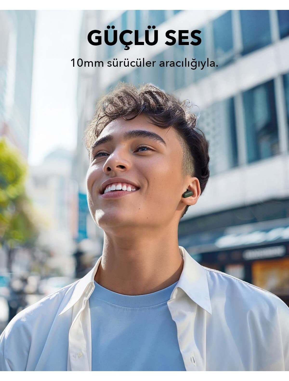 هدفون بلوتوثی داخلگوشی Anker Soundcore R50i NC با حذف نویز سبز مدل A3959 هدفون بلوتوثی داخلگوشی Anker Soundcore R50i NC با حذف نویز سبز مدل A3959