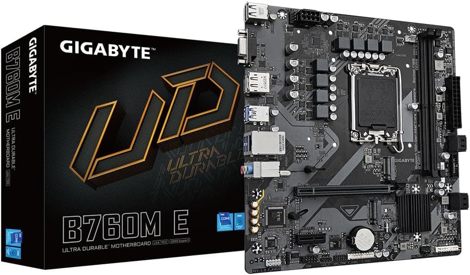 مادربرد GIGABYTE مدل B760 DS3H با سوکت LGA1700 و حافظه DDR4 ATX مادربرد GIGABYTE مدل B760 DS3H با سوکت LGA1700 و حافظه DDR4 ATX