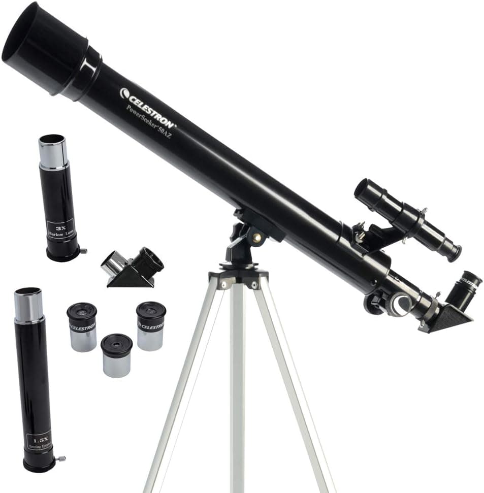 تلسکوپ Celestron PowerSeeker 50AZ مدل CL 21039 تلسکوپ Celestron PowerSeeker 50AZ مدل CL 21039