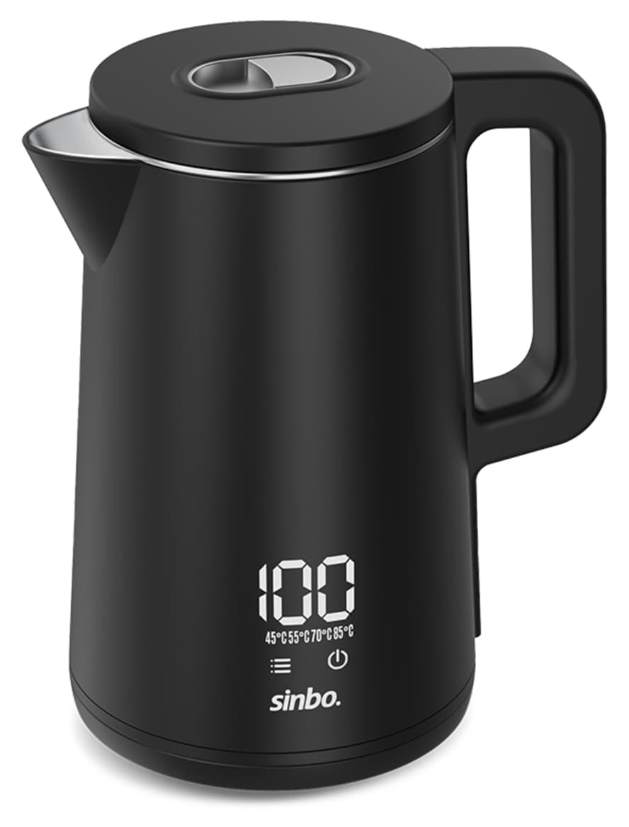کتری برقی Sinbo دیجیتال لمسی 1.8 L با تنظیم دما مدل SK-8042 کتری برقی Sinbo دیجیتال لمسی 1.8 L با تنظیم دما مدل SK-8042