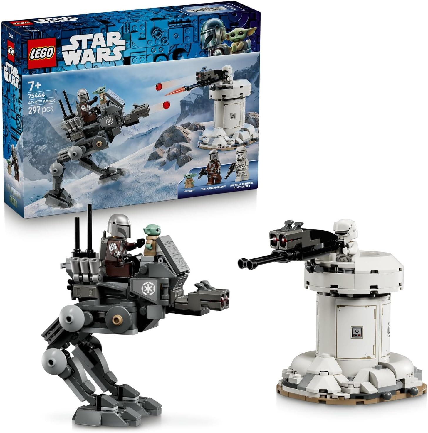 لگو Star Wars حمله AT-RT با Mandalorian و Grogu مدل 75444 لگو Star Wars حمله AT-RT با Mandalorian و Grogu مدل 75444
