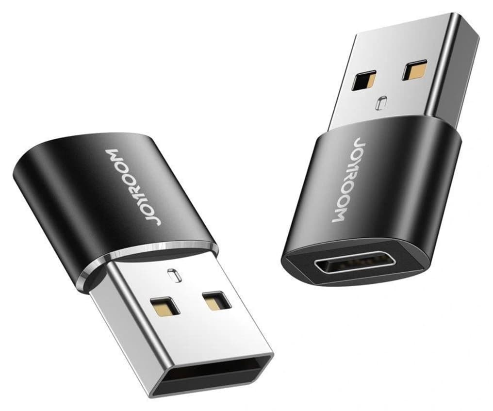 آداپتور Joyroom USB به Type-C مشکی مدل S-H152 آداپتور Joyroom USB به Type-C مشکی مدل S-H152