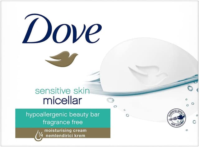صابون کرمی مناسب پوست حساس Dove مرطوبکننده 90 g صابون کرمی مناسب پوست حساس Dove مرطوبکننده 90 g