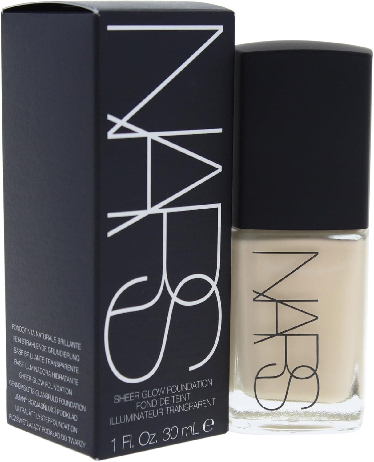 کرم پودر NARS Sheer Glow رنگ Punjab کرم پودر NARS Sheer Glow رنگ Punjab