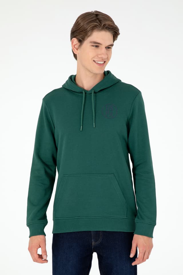 سویشرت مردانه U.S. Polo Assn. سبز تیره مدل 50293361-VR079 سویشرت مردانه U.S. Polo Assn. سبز تیره مدل 50293361-VR079