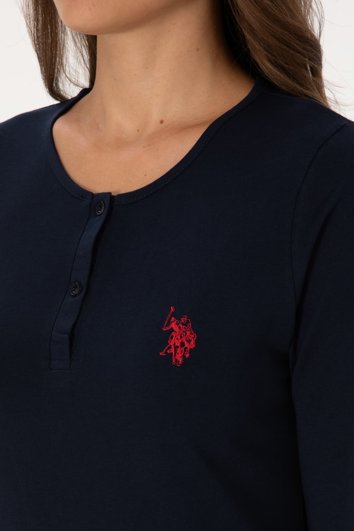 ست پیژامه زنانه U.S. Polo Assn. طرح سال نو سرمهای مدل 50318894-VR033 ست پیژامه زنانه U.S. Polo Assn. طرح سال نو سرمهای مدل 50318894-VR033