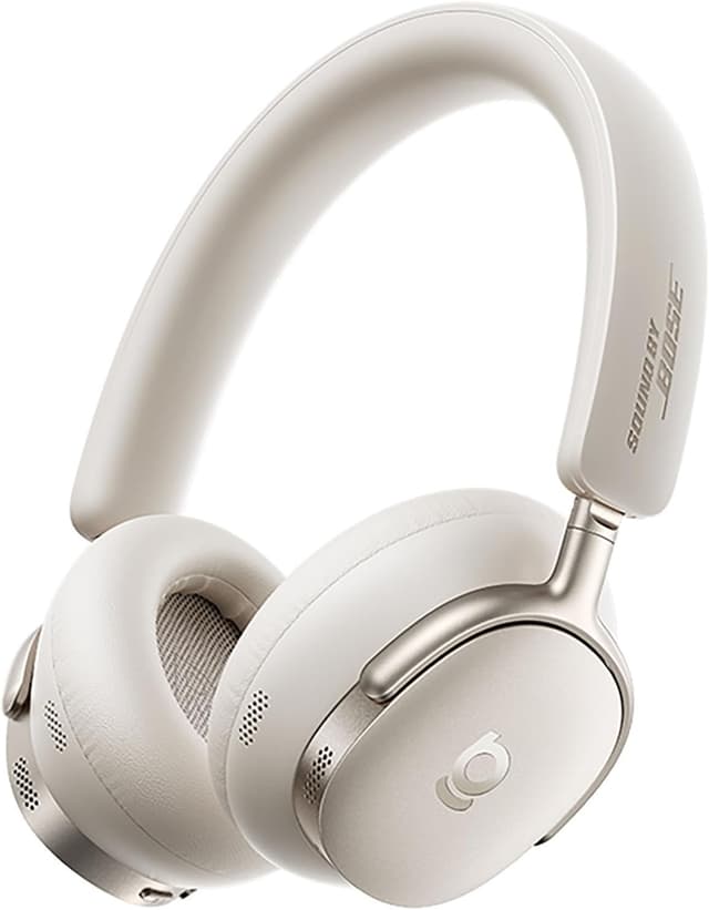 هدفون روگوشی بیسیم Baseus با ANC، 100 ساعت پخش، 4 میکروفون، BT6.0، سفید مدل Inspire Sound by Bose XH1 هدفون روگوشی بیسیم Baseus با ANC، 100 ساعت پخش، 4 میکروفون، BT6.0، سفید مدل Inspire Sound by Bose XH1