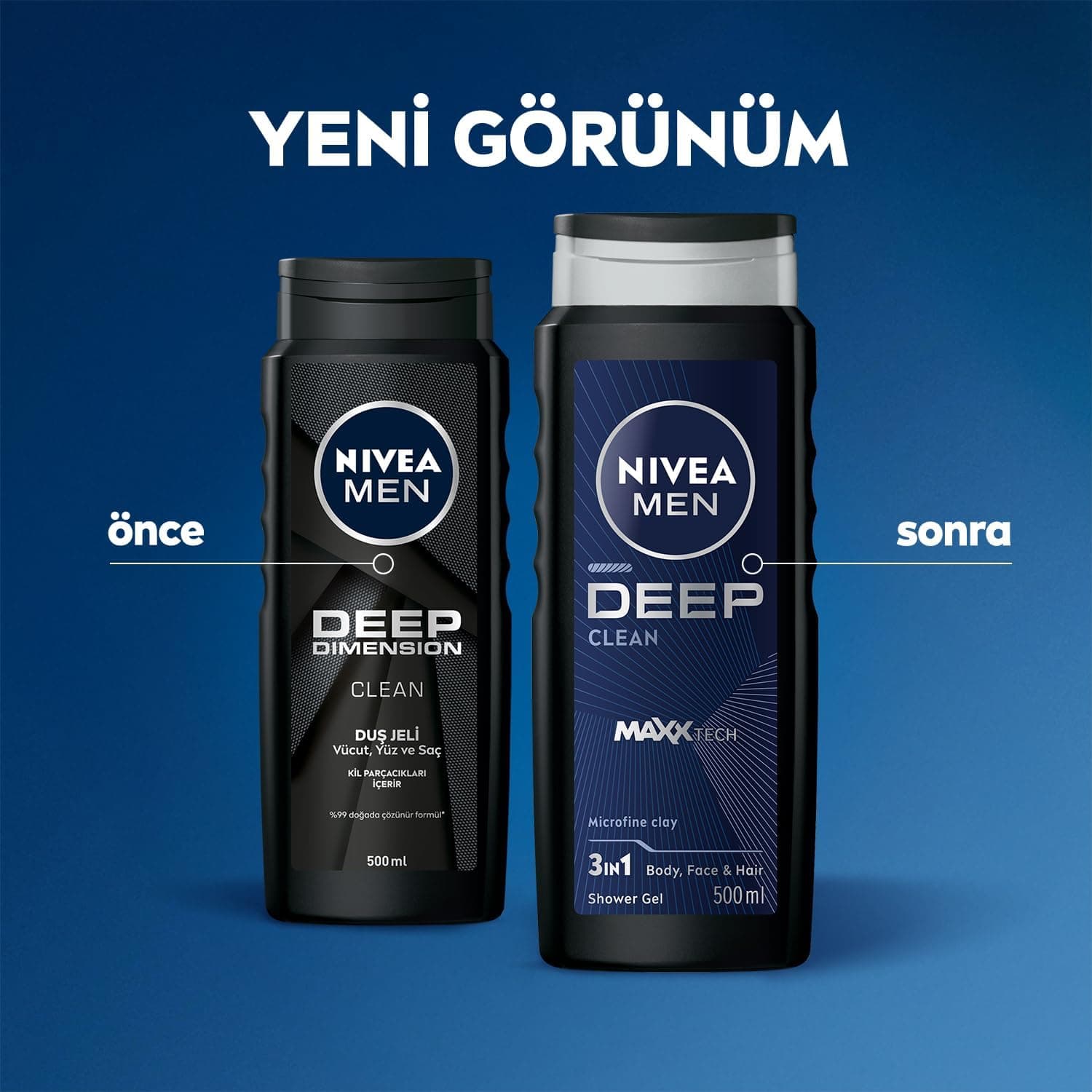 ژل حمام و دوش مردانه NIVEA MEN Deep Darkwood 500 ml ژل حمام و دوش مردانه NIVEA MEN Deep Darkwood 500 ml