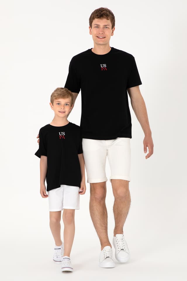 تیشرت مردانه U.S. Polo Assn. فیت راحت یقه گرد مشکی مدل 50306450-VR046 تیشرت مردانه U.S. Polo Assn. فیت راحت یقه گرد مشکی مدل 50306450-VR046