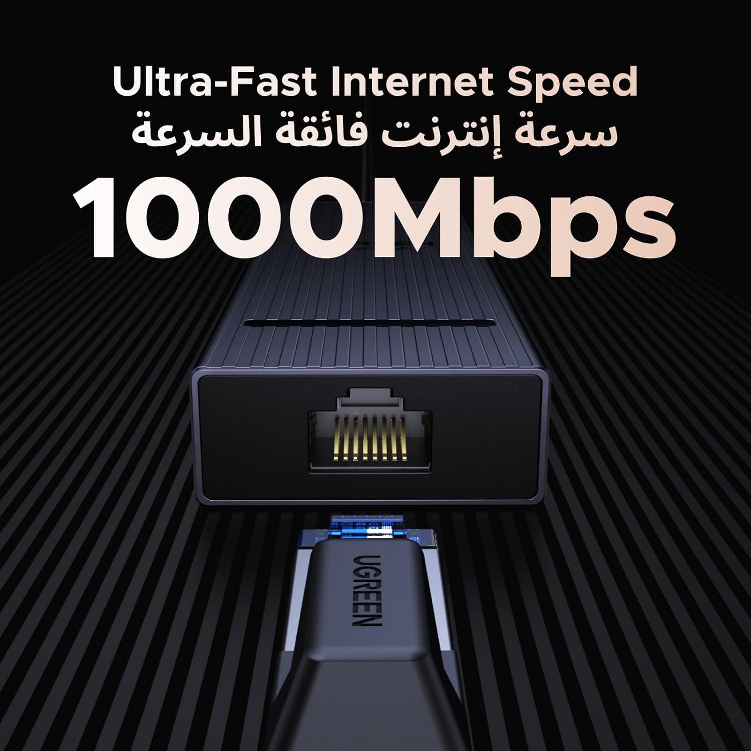 هاب USB C ششکاره UGREEN با Ethernet، HDMI 4K 60Hz، PD و USB C& A با سرعت 10Gbps هاب USB C ششکاره UGREEN با Ethernet، HDMI 4K 60Hz، PD و USB C& A با سرعت 10Gbps