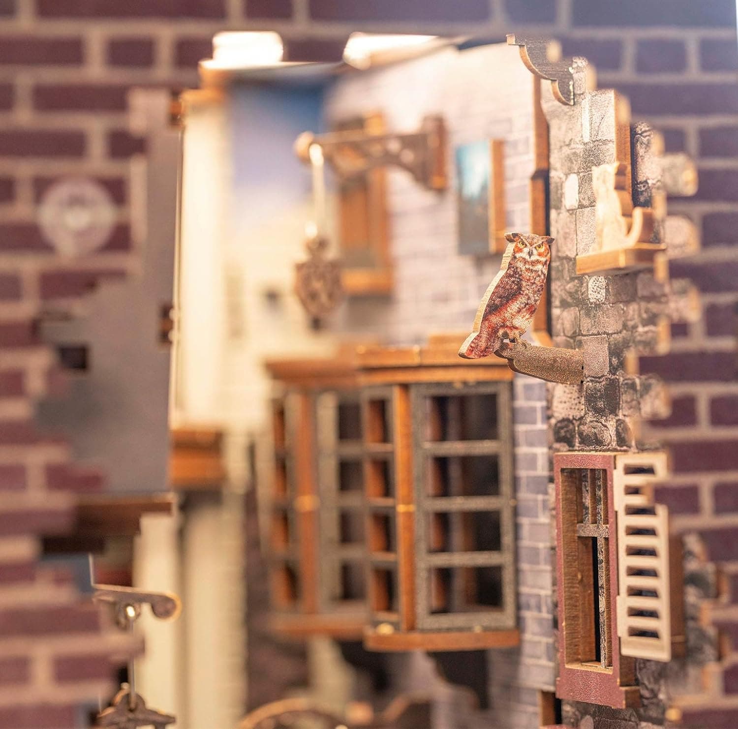 کیت ماکت سهبعدی جاکتابی چوبی Revell مدل Tiny Adventures I Diagon Alley Harry Potter کیت ماکت سهبعدی جاکتابی چوبی Revell مدل Tiny Adventures I Diagon Alley Harry Potter
