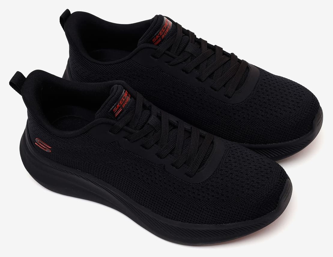 کفش ورزشی مردانه Skechers مشکی BOBS MODA FLEX مدل 118155TK BBK کفش ورزشی مردانه Skechers مشکی BOBS MODA FLEX مدل 118155TK BBK
