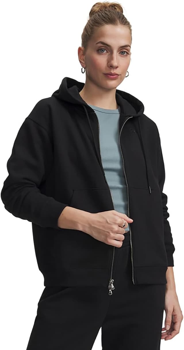 ژاکت زنانه Under Armour زیپدار پارچه ترای Icon مدل 5003403430 ژاکت زنانه Under Armour زیپدار پارچه ترای Icon مدل 5003403430