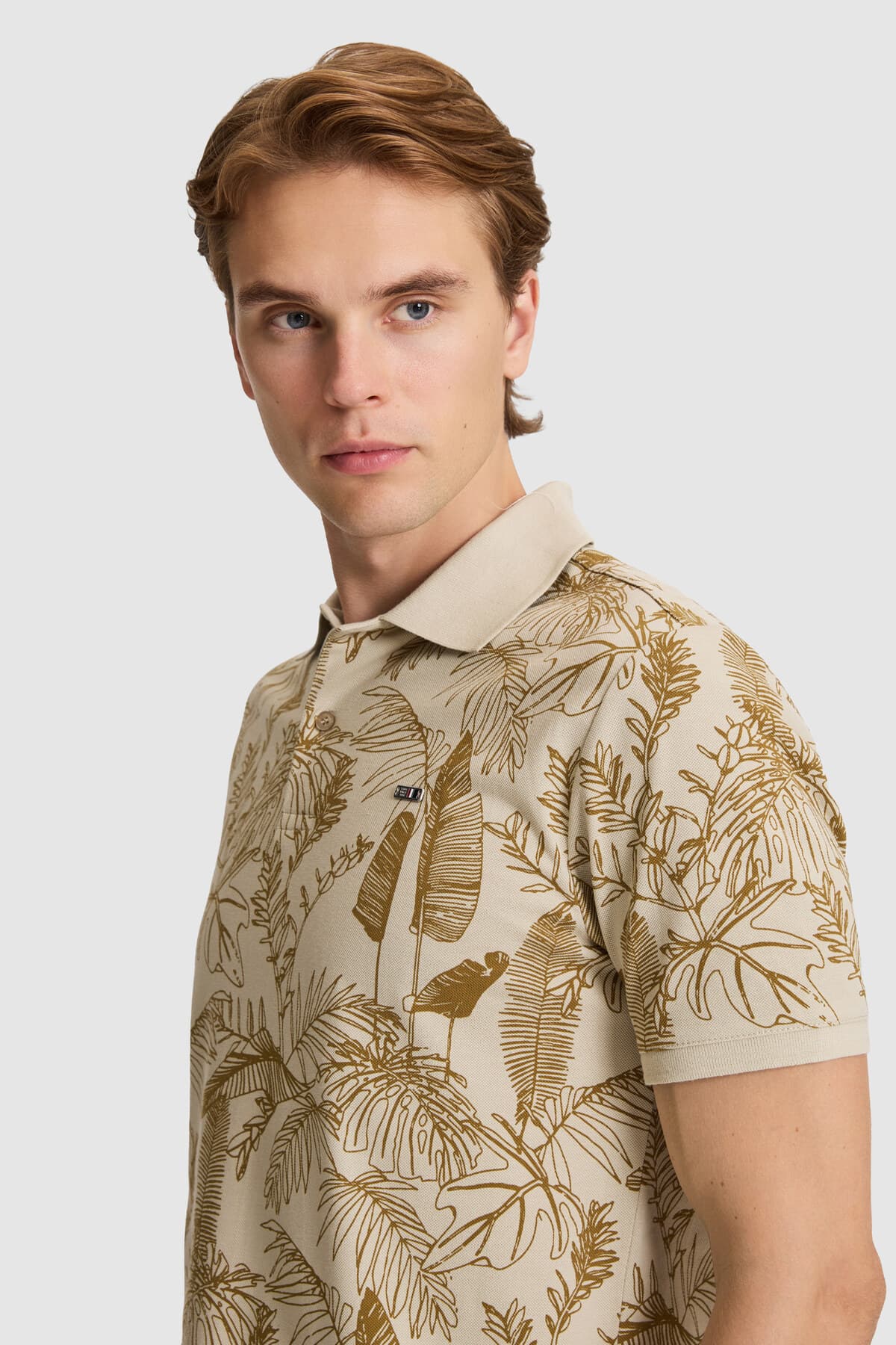 تیشرت مردانه U.S. Polo Assn. خاکی روشن مدل 50326936-VR183 تیشرت مردانه U.S. Polo Assn. خاکی روشن مدل 50326936-VR183