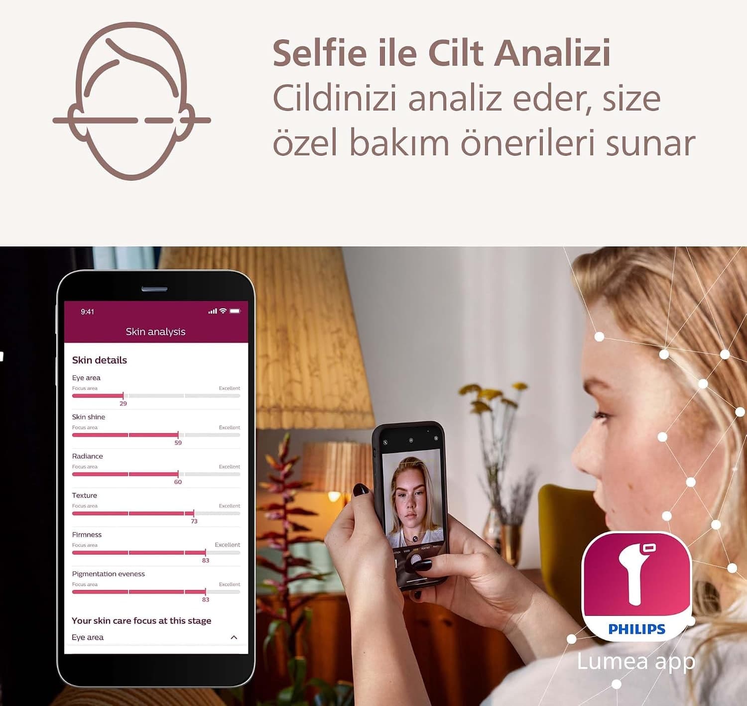دستگاه رفع موهای زائد IPL Philips سری Lumea 9900 با اپلیکیشن SkinAI، مدل BRI953/01، 3 سری و کیف دستگاه رفع موهای زائد IPL Philips سری Lumea 9900 با اپلیکیشن SkinAI، مدل BRI953/01، 3 سری و کیف