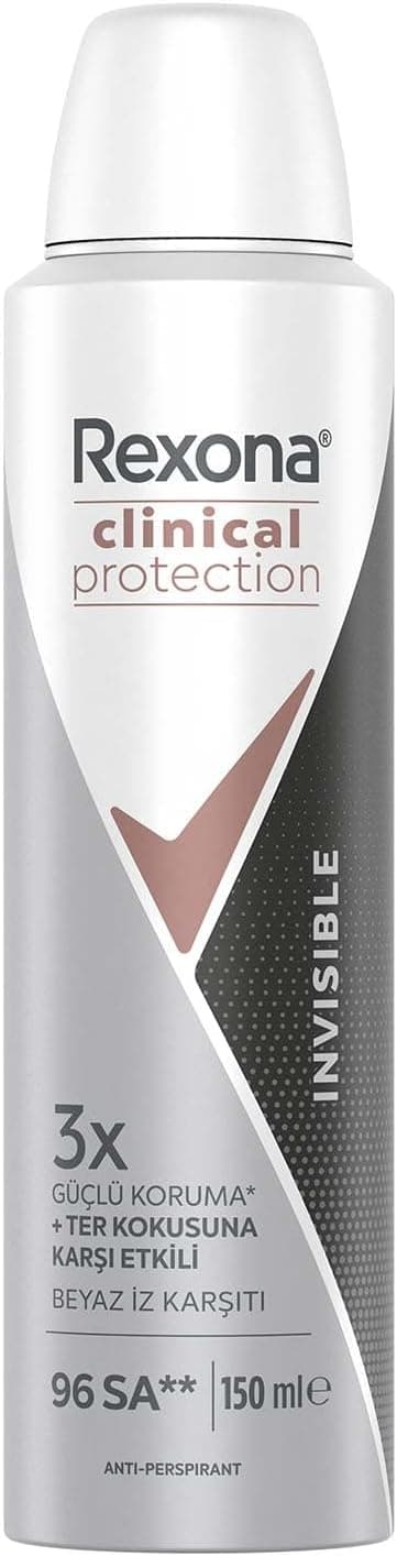 اسپری ضدتعریق Rexona Clinical Protection نامرئی 150 Ml اسپری ضدتعریق Rexona Clinical Protection نامرئی 150 Ml