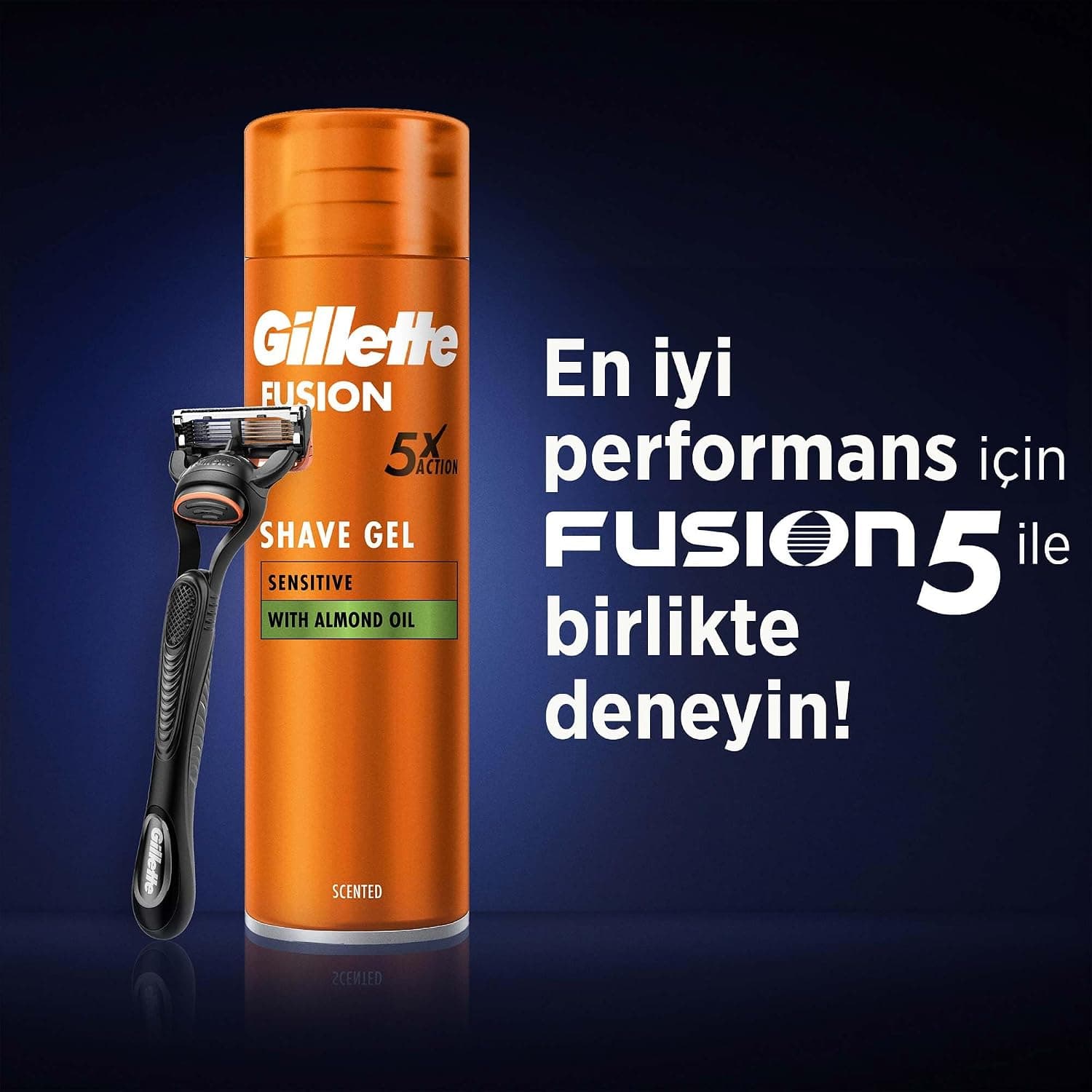 ژل اصلاح Gillette مدل Fusion Sens حجم 75ml ژل اصلاح Gillette مدل Fusion Sens حجم 75ml