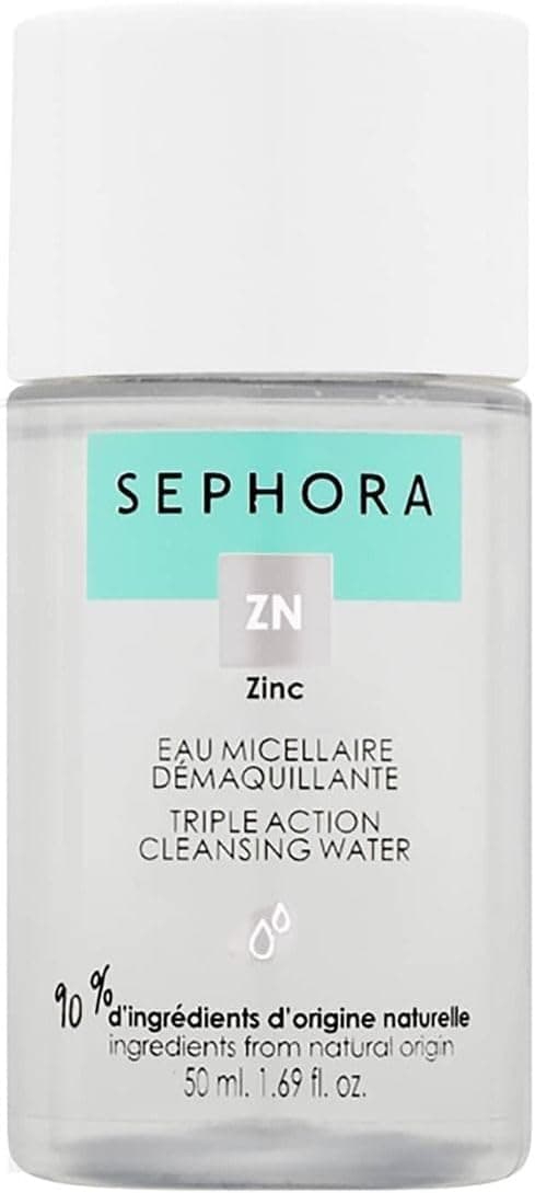 آب میسلار پاککننده صورت و چشم وگان Sephora با بافت سبک 50 Ml آب میسلار پاککننده صورت و چشم وگان Sephora با بافت سبک 50 Ml