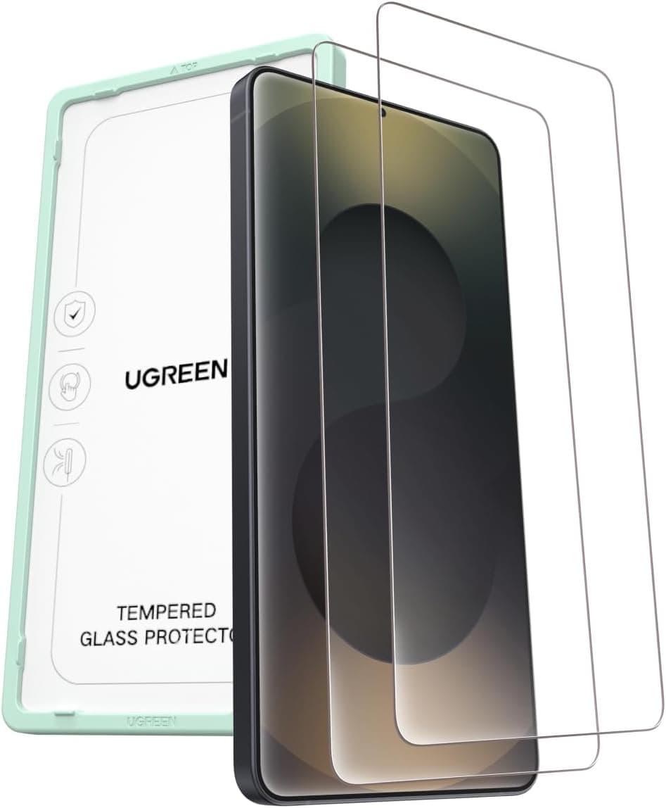 محافظ صفحه نمایش UGREEN مدل S26 Ultra 2 Pack ضد ضربه نظامی محافظ صفحه نمایش UGREEN مدل S26 Ultra 2 Pack ضد ضربه نظامی