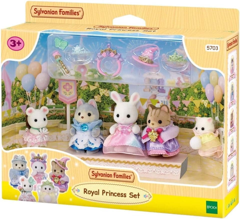 ست بازی خانه عروسکی Sylvanian Families Royal Princess مدل 5703 ست بازی خانه عروسکی Sylvanian Families Royal Princess مدل 5703